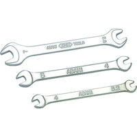 旭金属工業 ASH マイクロ両口スパナ4mm×5mm SMC0405 1丁(1個) 376-6446