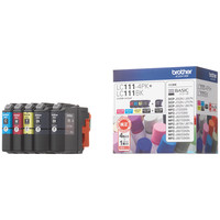 ブラザー（brother） 純正インク LC111-4PK+LC111BK 4色+ブラック1個 1