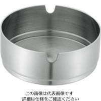 三宝産業 UK ステンレス スタック灰皿 レスト付 8cm 63-7209-68 1個