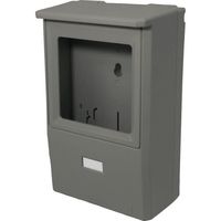 日動電工 電力量計取付板 化粧カバー付き ND4KGS グレー 1個 342-9013