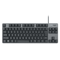 ロジクール キーボード 有線 メカニカル テンキーレス K835 赤軸 Red