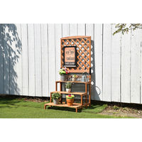 谷村実業株式会社 天然木フラワースタンド 3段 ブラウン TAN-993-3（BR