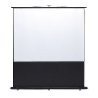 サンワサプライ プロジェクタースクリーン PRS-Y80K 80型 4:3 ポール式