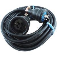 鯛勝産業 タイカツ 三相200V延長コード10m 15A1ッ口屋外型 VCT2.0SQ×4