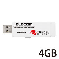セキュリティ USBメモリ 2GB USB3.0 トレンドマイクロ 3年ライセンス