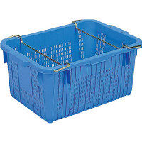 サンコー サンテナー A48 PP H付 42.1L BL 10420001 10個（直送品