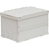 折りたたみコンテナ】 アスクル 「現場のチカラ」 ペタンコC-50B 50L