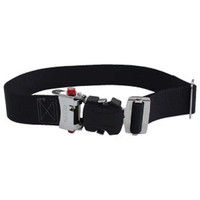マーベル 柱上安全帯用ベルト（調整機能付ワンタッチバックル） 黒