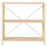 無印良品 パイン材ユニットシェルフ 86cm幅 中 幅86x奥行39.5x高さ