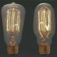 旭光電機工業 レトロランプ S60 クリア E26 レトロランプS60E26110V40W