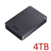 バッファロー USB3.1(Gen.1)対応 耐衝撃ポータブルHDD 1TB ブラック HD