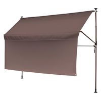 谷村実業 物干し竿用フック付きオーニング 3m 日よけ シェード 節電