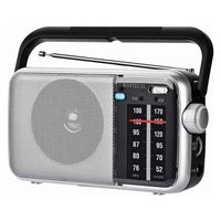 廣華物産 AM/FMホームラジオ HR-K73 1台 - アスクル