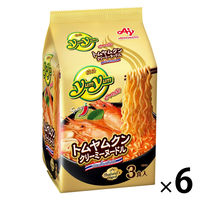YumYum トムヤムクンヌードル 1セット（1袋(3食入)×3） 味の素 - アスクル