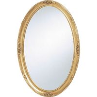アルテジャパン ミラー フレーム付 オーバル 幅500×高さ760mm ゴールド
