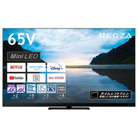 TVS REGZA 65V型 4K Mini LED液晶テレビ Dolby Atmos 65Z870M 1台