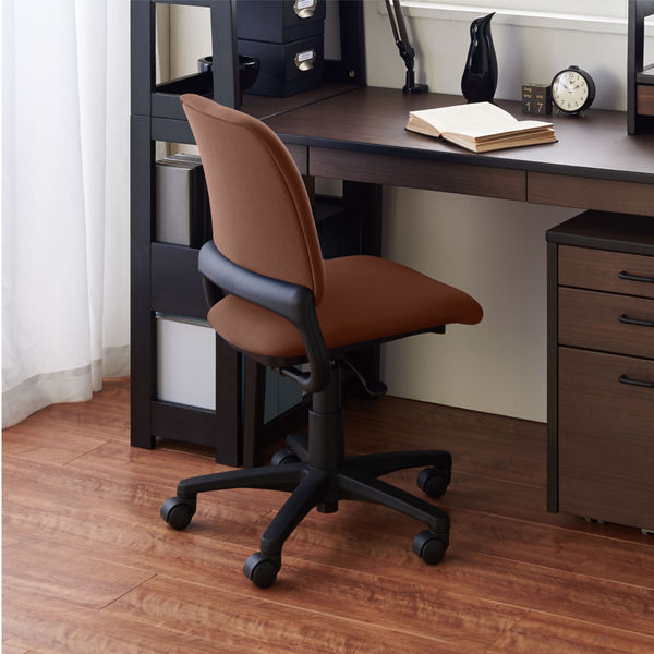 軒先渡し】コイズミ Cadet（カデット） 回転チェア ブラウン HSC-745BR