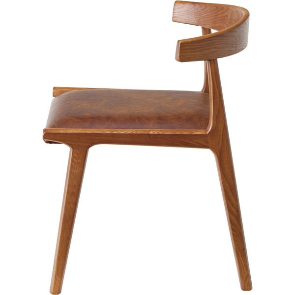 東谷 ROOM ESSENCE ヘンリー ダイニングチェア ブラウン HOC-541DBB 1