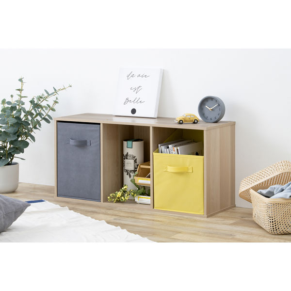 アイリスオーヤマ 棚 本棚 カラーボックス 3段 収納ボックス 幅415