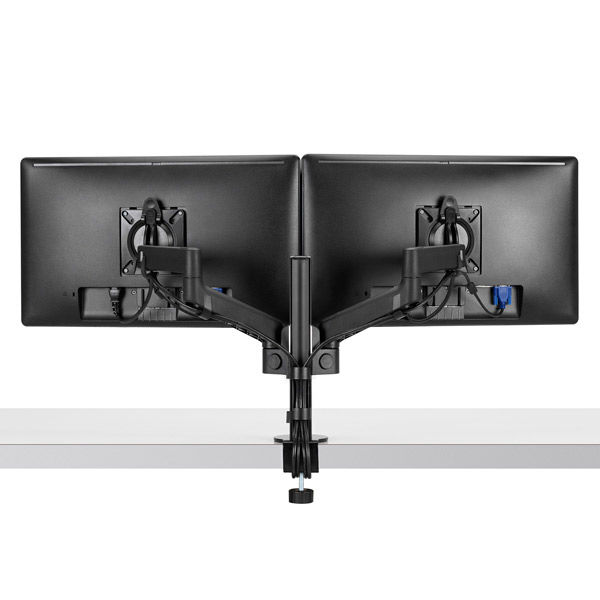 CBS ポストマウント方式 モニターアーム 2台用 ブラック CBS Lima Dual
