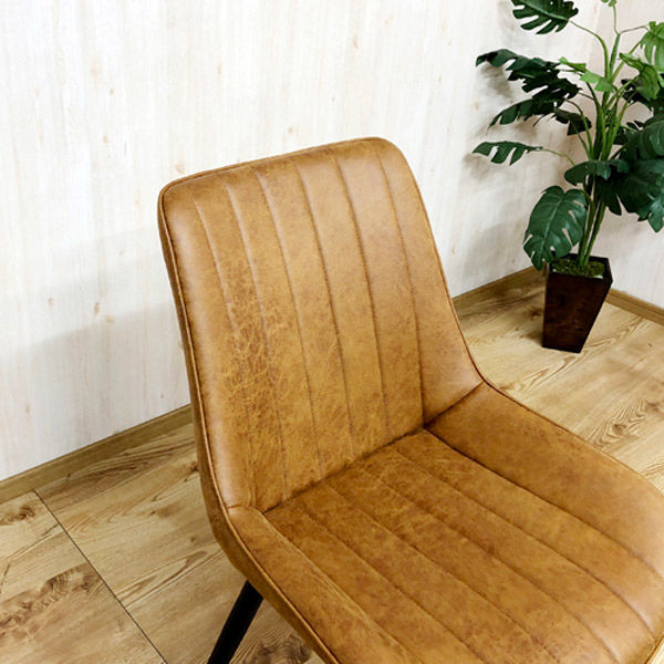 軒先渡し】後藤家具物産 シンプルダイニングチェアー ライトブラウン