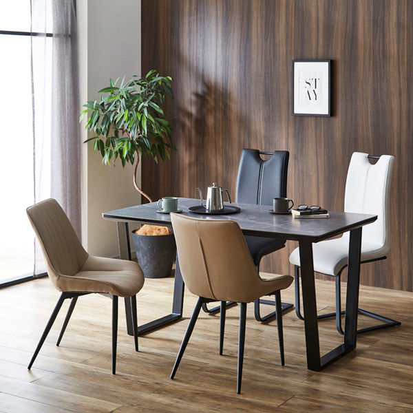 後藤家具物産 セラミック ダイニングテーブル 幅1400×奥行800×高さ