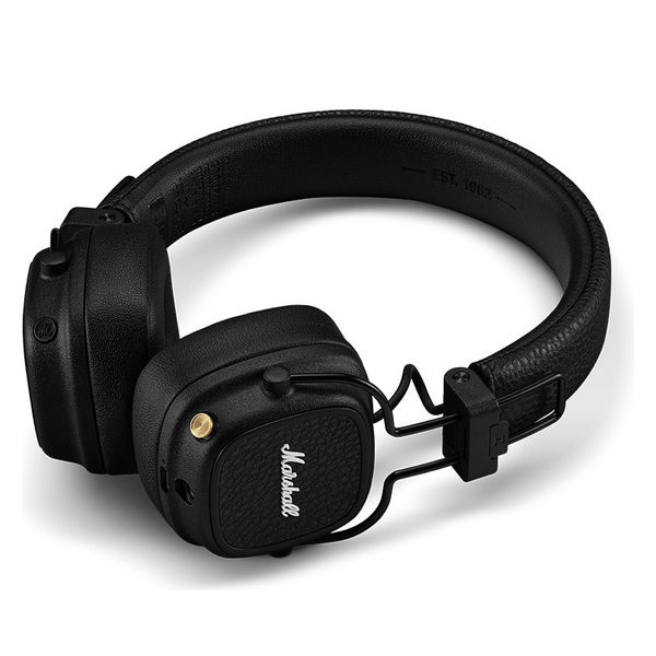 Marshall オンイヤーワイヤレスヘッドホン ブラック MAJOR5BLACK 1個