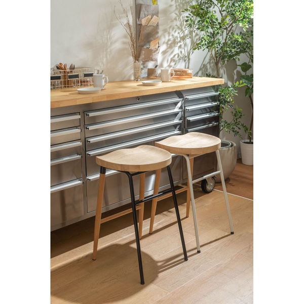 東谷 ROOM ESSENCE ハイスツール ブラック CL-509BK 1台（直送品