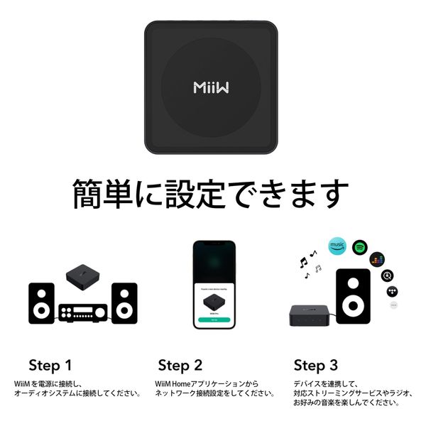 Linkplay Technology オーディオシステム向けミュージックストリーマー