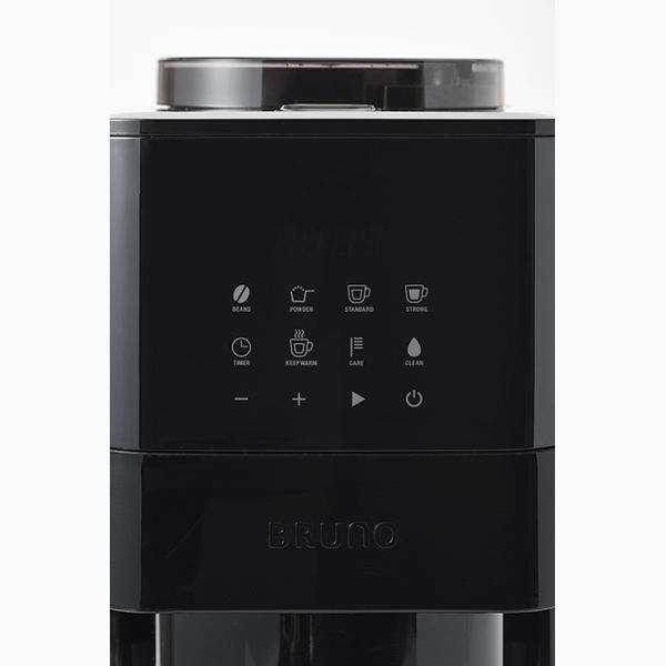 BRUNO コーン式ミル付き全自動コーヒーメーカー(ブラック) BOE144-BK 1