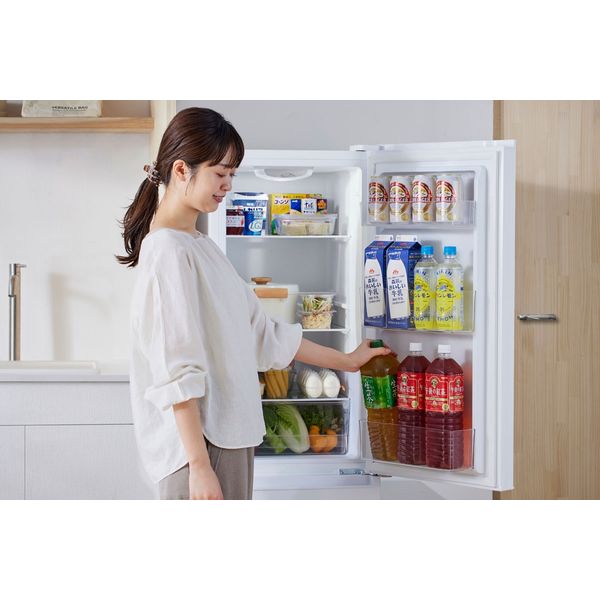 アイリスオーヤマ 冷凍冷蔵庫 170L ホワイト IRSD-17A-W 1台（直送品