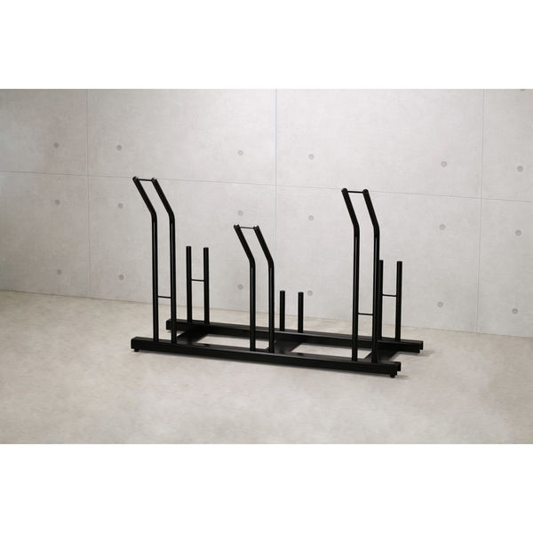 遠藤ワークス 頑丈自転車スタンド 3台用 2個セット EX201-03T 1個