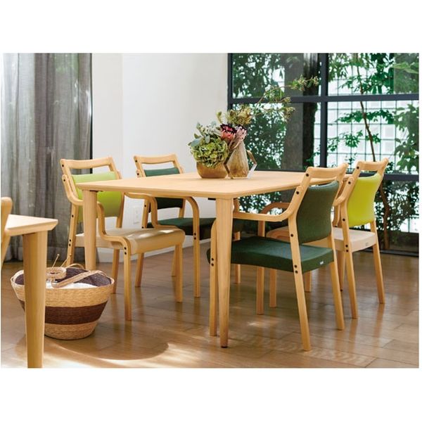 軒先渡し】オリバー 介護用チェア 肘付タイプ オリーブ/ナチュラル 高