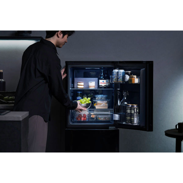 アイリスオーヤマ 冷凍冷蔵庫 153L ブラック IRSN-BLK15A-B 1台（直送