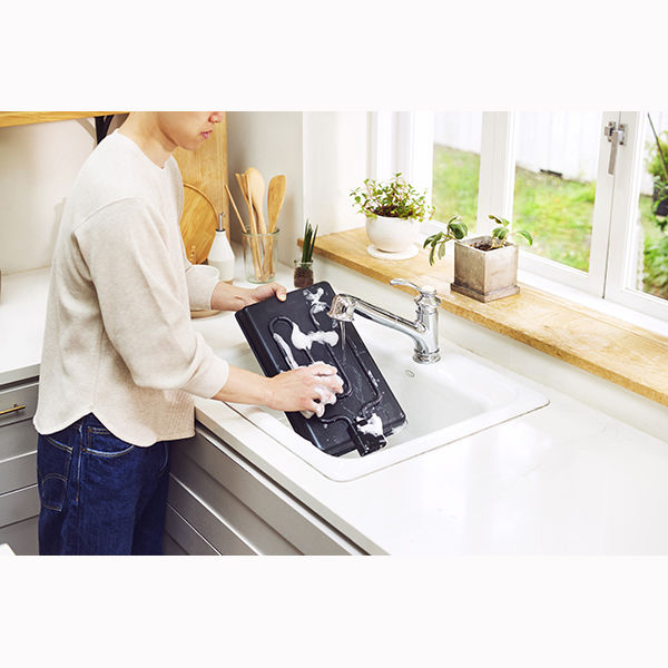 BRUNO フラットホットプレート(ブラック) BOE130-BK 1個 - アスクル