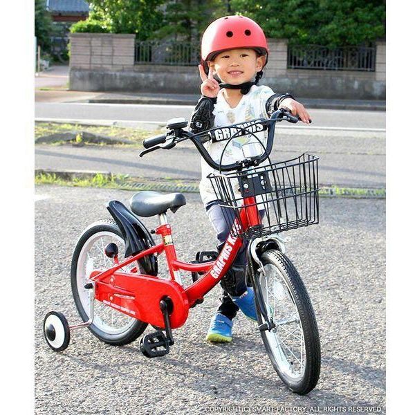 送料無料 GRAPHIS (グラフィス) 子供用自転車 14インチ GR-16-14BKOR