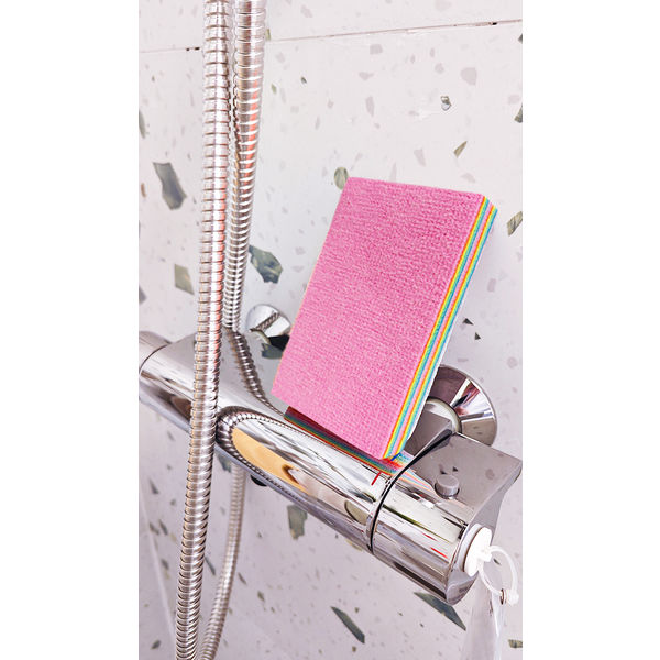 超吸水＆おそうじ2WAYレインボークリーンパッド レギュラーサイズ 1