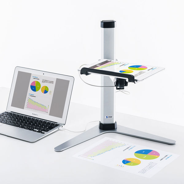 サンワサプライ 7~13インチ対応iPad・タブレットステージ CR-LATAB25 1