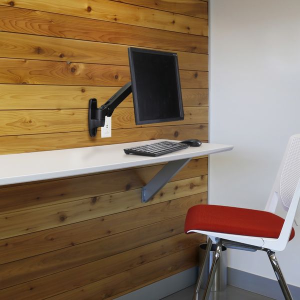 エルゴトロン LX ウォールマウント モニターアーム ブラック 34インチ