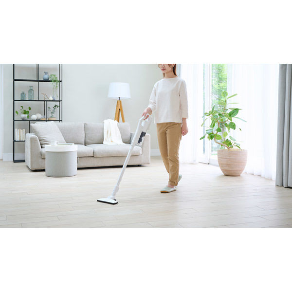 アイリスオーヤマ 充電式サイクロンスティッククリーナー SCD-180-W 1