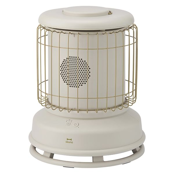 BRUNO 全方位型ファンヒーター Classic Stove(グレージュ) BOE100-GRG