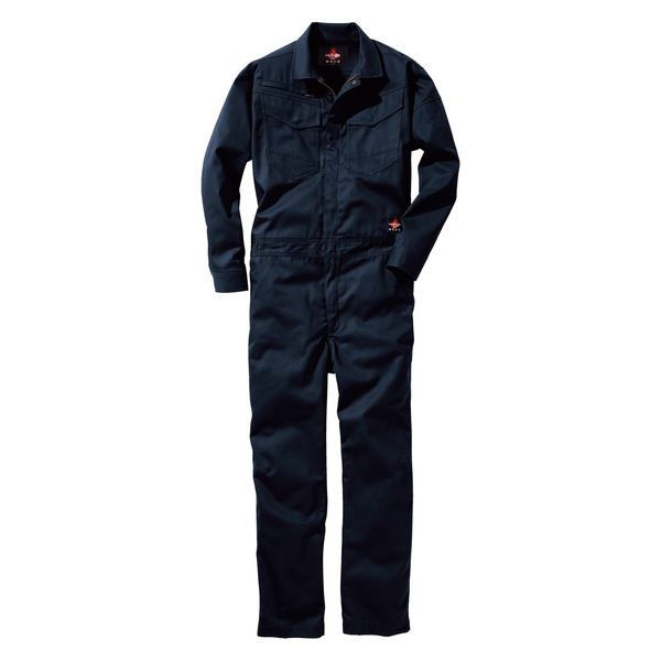 HONO 難燃ツナギ 4208-1ネイビー3L 村上被服 1着（直送品） - アスクル
