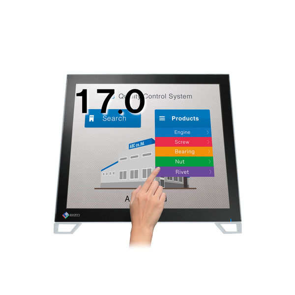 EIZO 17インチスクエアタッチパネル液晶モニター DuraVision FDS1782T