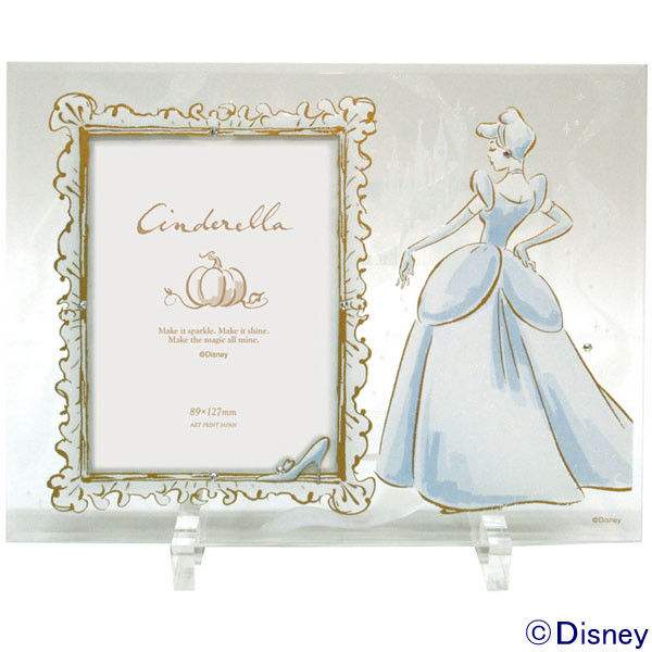 アートプリントジャパン ディズニーグラスフレーム/シンデレラ