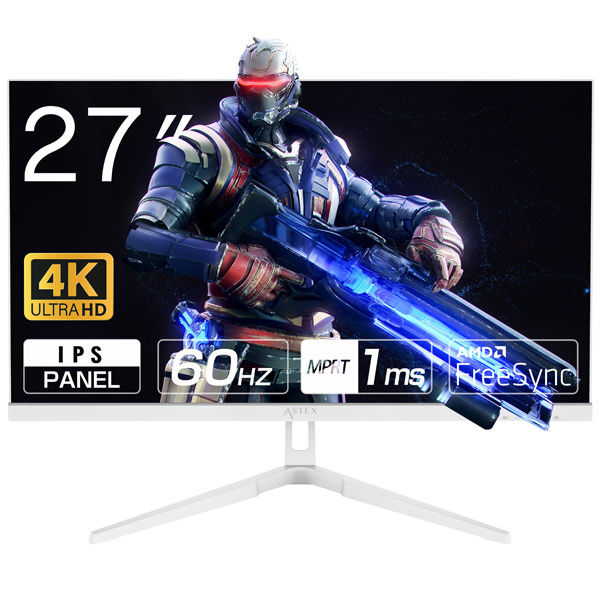 WIS AS-K27 MT 27インチ 4K モニター Amazon.co.jp: ASTEX 27インチ 4K