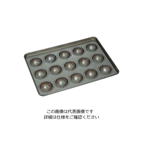 千代田金属工業 シリコン加工 丸わん高型 天板 8cm（15ヶ取） 1個 61