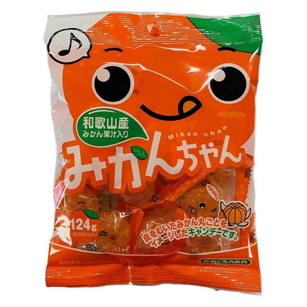 川口製菓 みかんちゃん 124gx10 4901380180039 1セット(10個入)（直送