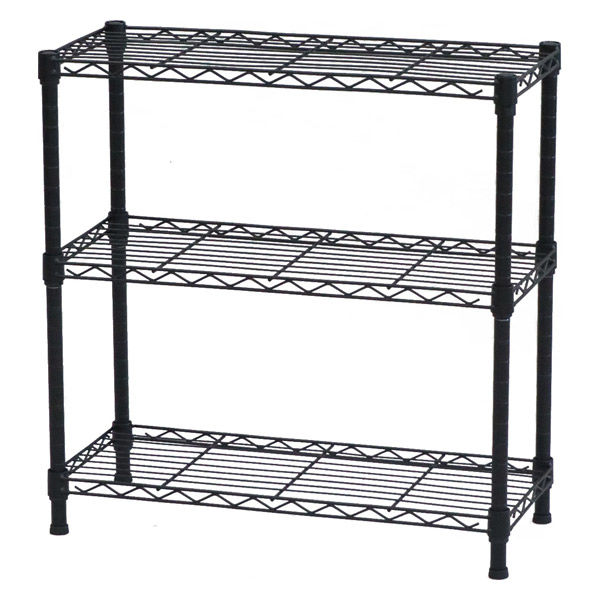 エイ・アイ・エス NERO スチールラック 19φ 3段 幅600×奥行250×高さ