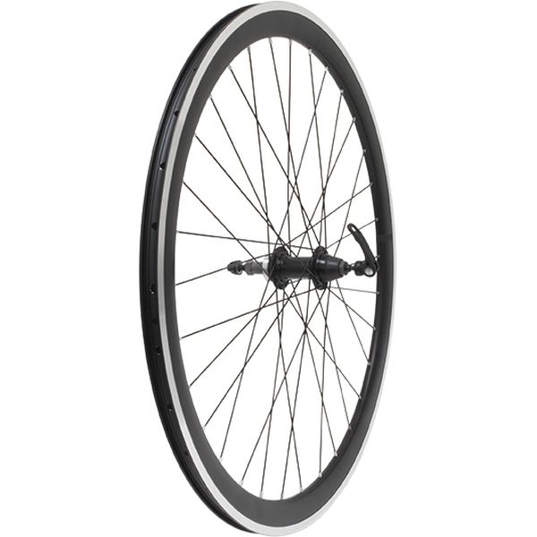 ジーアールケー 700Cエアロ後ホイール 6S・7Sボスフリー用 ブラック RW