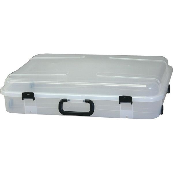 平和工業 薄型衣装ケース キャスター付き クローズケース 幅600×奥行